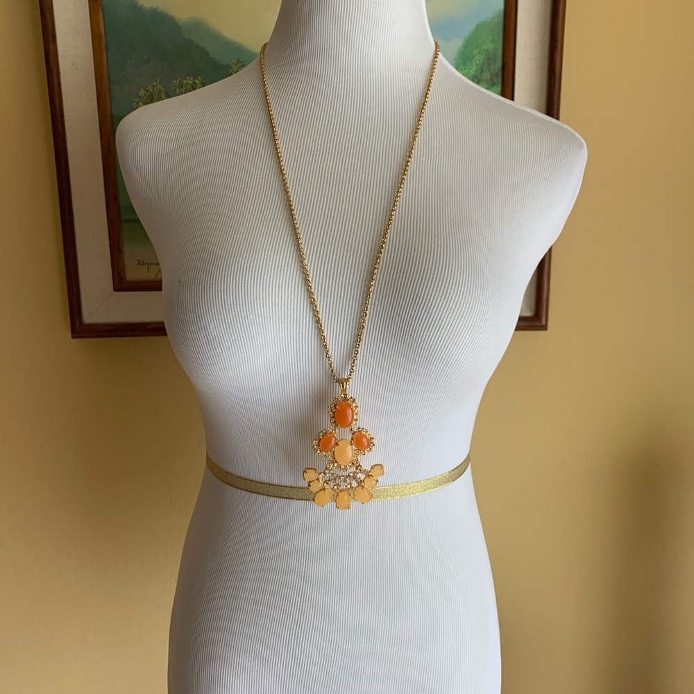 J. Crew Long Pendant Necklace - Picture 5 of 7